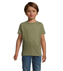 Camiseta infantil de colores publicitaria corte fit